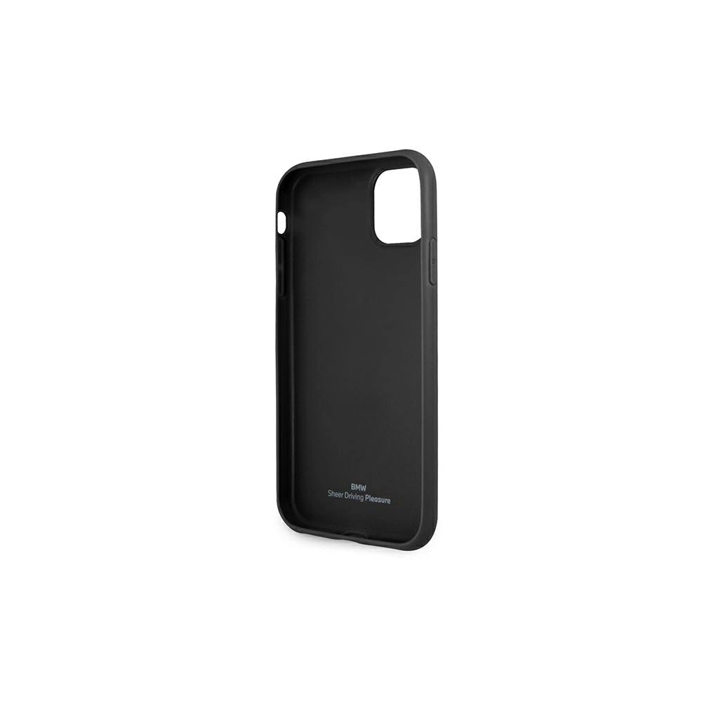 Hurtownia GSM - Etui BMW BMHCN61RSPPK Apple iPhone 11 czarny/black hardcase Leather Curve Perforate - BMW030BLK - {ean13} - Hurt