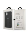 Hurtownia GSM - Etui BMW BMHCN61RSPPK Apple iPhone 11 czarny/black hardcase Leather Curve Perforate - BMW030BLK - {ean13} - Hurt