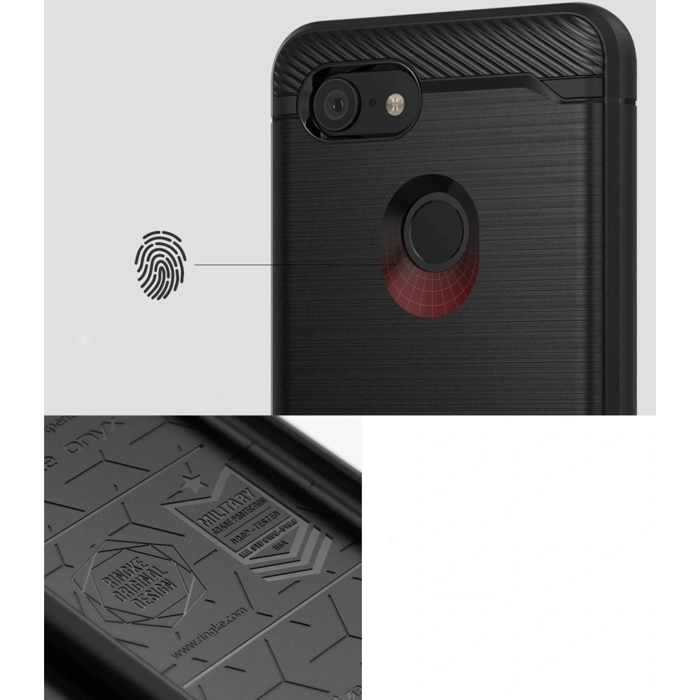 Hurtownia GSM - Etui Ringke Onyx Google Pixel 3 černé - RGK807BLK - {ean13} - Hurt