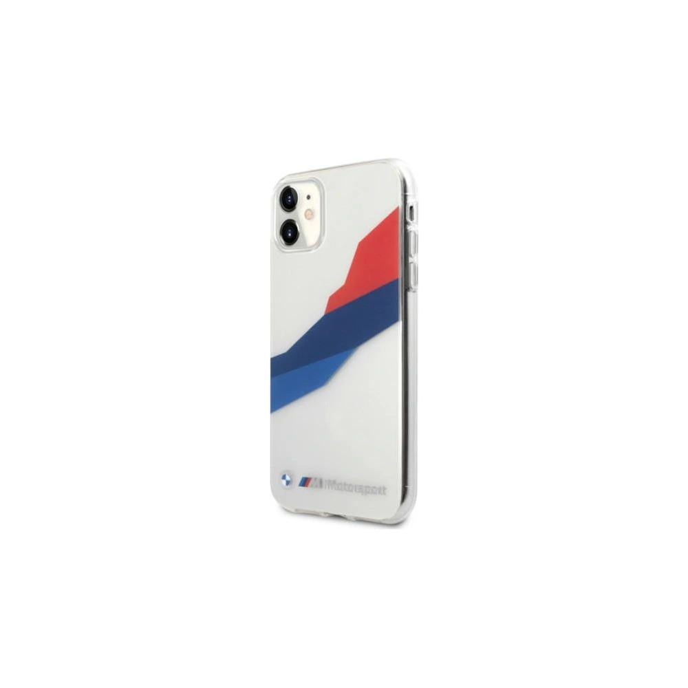 Hurtownia GSM - Etui BMW BMHCN61SKTGT Apple iPhone 11 transparent hardcase Motorsport Tricolor - BMW034CL - {ean13} - Hurt