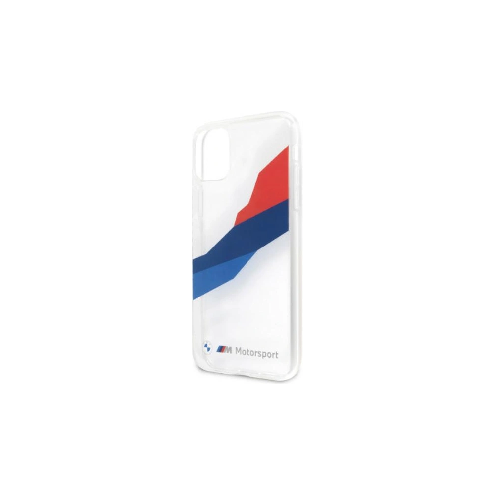 Hurtownia GSM - Etui BMW BMHCN61SKTGT Apple iPhone 11 transparent hardcase Motorsport Tricolor - BMW034CL - {ean13} - Hurt