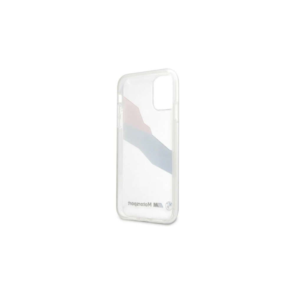 Hurtownia GSM - Etui BMW BMHCN61SKTGT Apple iPhone 11 transparent hardcase Motorsport Tricolor - BMW034CL - {ean13} - Hurt