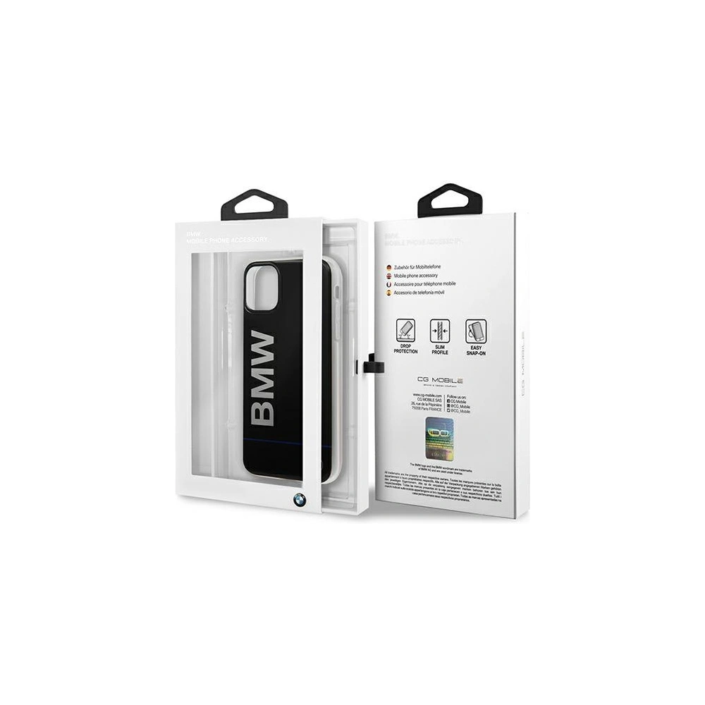 Hurtownia GSM - Etui BMW BMHCN65PCUBBK Apple iPhone 11 Pro Max černý/black hardcase Signature Printed Logo - BMW035BLK - {ean13} - Hurt