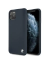 Etui BMW BMHCN65SILNA Apple iPhone 11 Pro Max granatowy/navy hardcase Silicone Signature