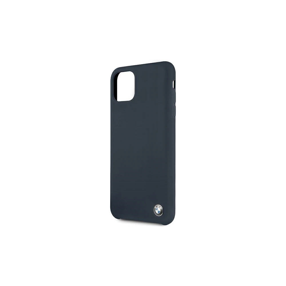 Hurtownia GSM - Etui BMW BMHCN65SILNA Apple iPhone 11 Pro Max granatowy/navy hardcase Silicone Signature - BMW037NAV - {ean13} - Hurt