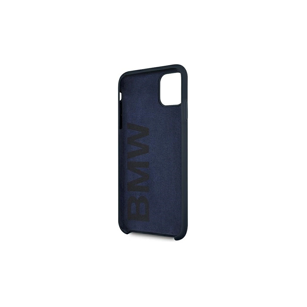 Hurtownia GSM - Etui BMW BMHCN65SILNA Apple iPhone 11 Pro Max granatowy/navy hardcase Silicone Signature - BMW037NAV - {ean13} - Hurt