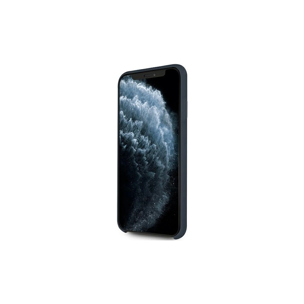 Wholesale BMW BMHCN65SILNA Apple iPhone 11 Pro Max navy hardcase Silicone Signature - BMW037NAV - {ean13} - Hurt