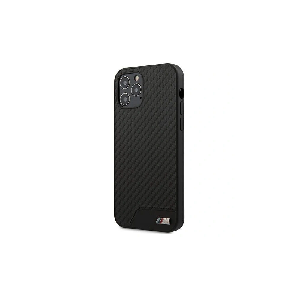 Hurtownia GSM - Etui BMW BMHCP12LCABBK Apple iPhone 12 Pro Max černý/black hardcase M Collection PU Carbon - BMW040BLK - {ean13} - Hurt