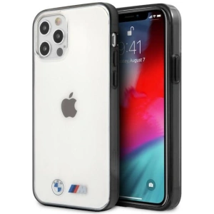 Hurtownia GSM - Etui BMW BMHCP12LMBTOK Apple iPhone 12 Pro Max transparentní tvrzený kryt Sandblast - BMW042CL - {ean13} - Hurt