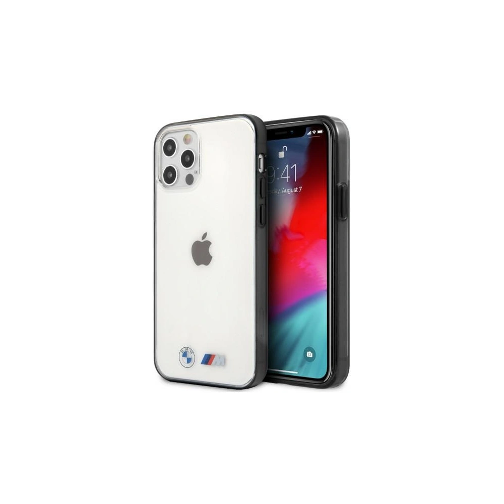 Hurtownia GSM - Etui BMW BMHCP12LMBTOK Apple iPhone 12 Pro Max transparent hardcase Sandblast - BMW042CL - {ean13} - Hurt