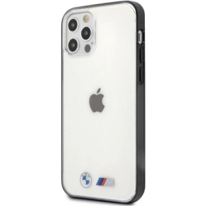 Hurtownia GSM - Etui BMW BMHCP12LMBTOK Apple iPhone 12 Pro Max transparentní tvrzený kryt Sandblast - BMW042CL - {ean13} - Hurt