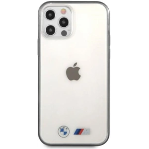 Hurtownia GSM - Etui BMW BMHCP12LMBTOK Apple iPhone 12 Pro Max transparentní tvrzený kryt Sandblast - BMW042CL - {ean13} - Hurt