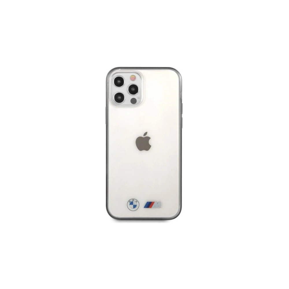 Hurtownia GSM - Etui BMW BMHCP12LMBTOK Apple iPhone 12 Pro Max transparent hardcase Sandblast - BMW042CL - {ean13} - Hurt