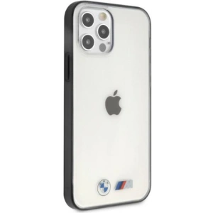 Hurtownia GSM - Etui BMW BMHCP12LMBTOK Apple iPhone 12 Pro Max transparentní tvrzený kryt Sandblast - BMW042CL - {ean13} - Hurt