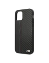 Hurtownia GSM - Case BMW BMHCP12LMCARBK Apple iPhone 12 Pro Max schwarz/black hardcase M Collection PU Carbon Stripe - BMW043BLK - {ean13} - Hurt