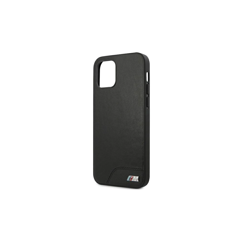 Hurtownia GSM - Etui BMW BMHCP12LMHOLBK Apple iPhone 12 Pro Max czarny/black hardcase M Collection Smooth PU - BMW044BLK - {ean13} - Hurt