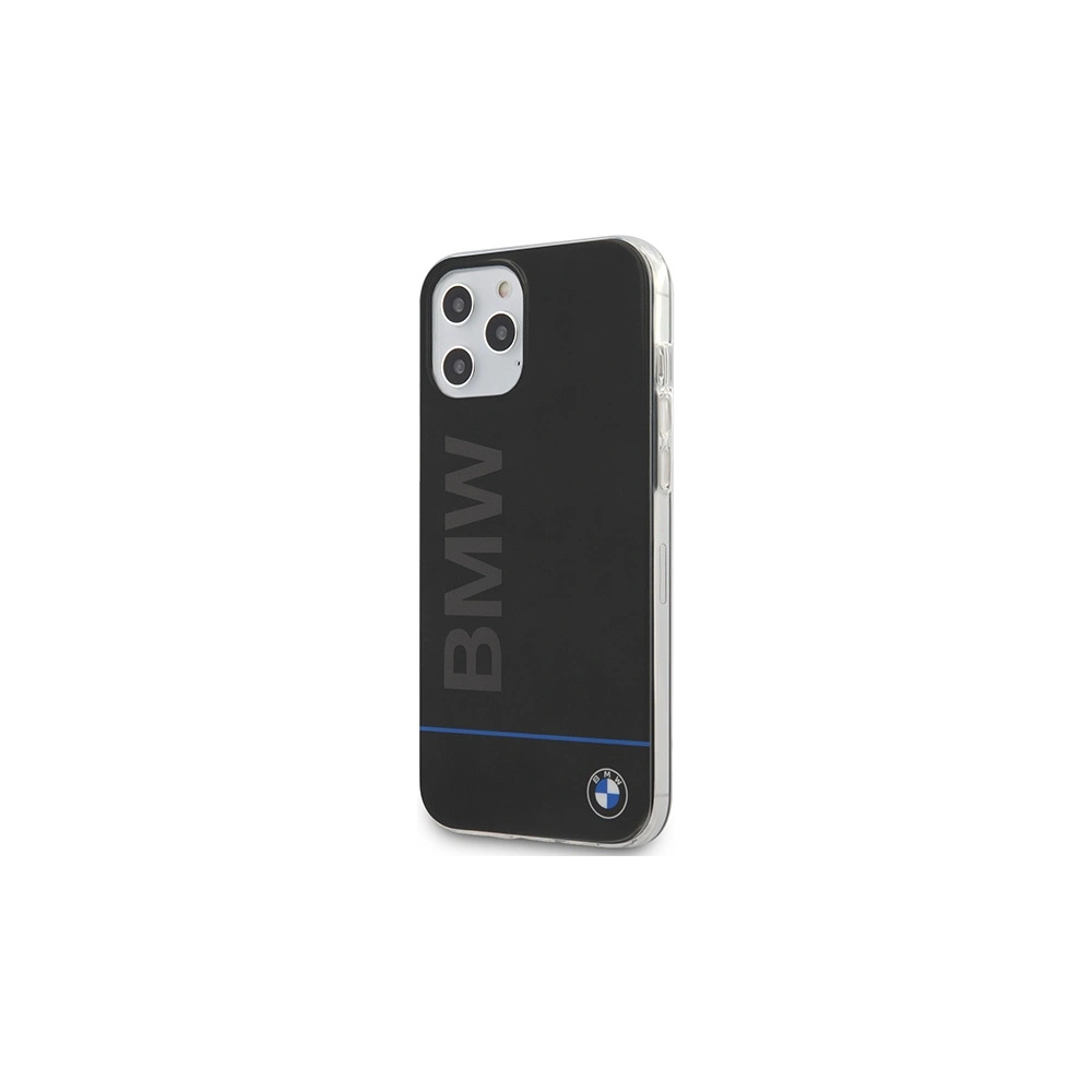 Hurtownia GSM - Etui BMW BMHCP12LPCUBBK Apple iPhone 12 Pro Max czarny/black hardcase Signature Printed Logo - BMW047BLK - {ean13} - Hurt