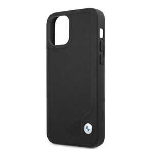 Hurtownia GSM - Etui BMW BMHCP12LRCDPK Apple iPhone 12 Pro Max černý/black hardcase Leather Deboss - BMW049BLK - {ean13} - Hurt