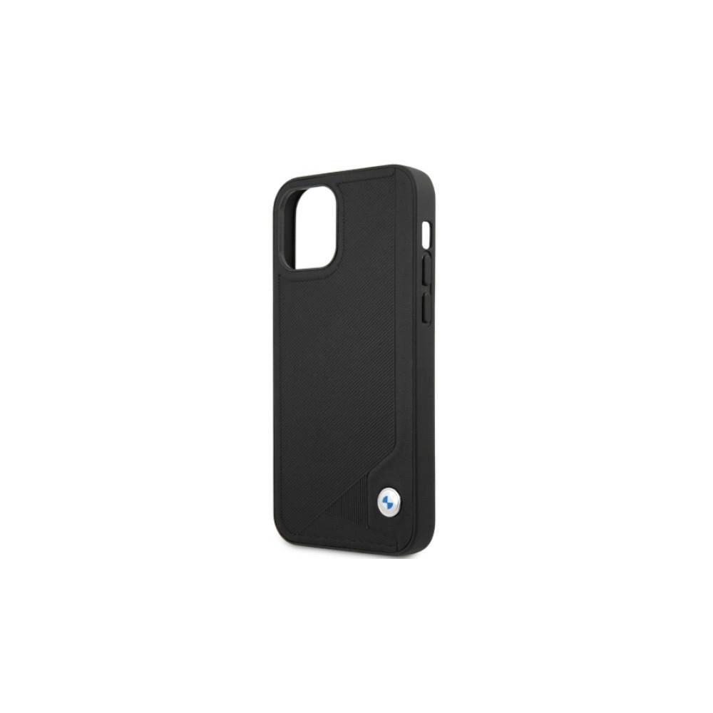 Hurtownia GSM - Etui BMW BMHCP12LRCDPK Apple iPhone 12 Pro Max czarny/black hardcase Leather Deboss - BMW049BLK - {ean13} - Hurt