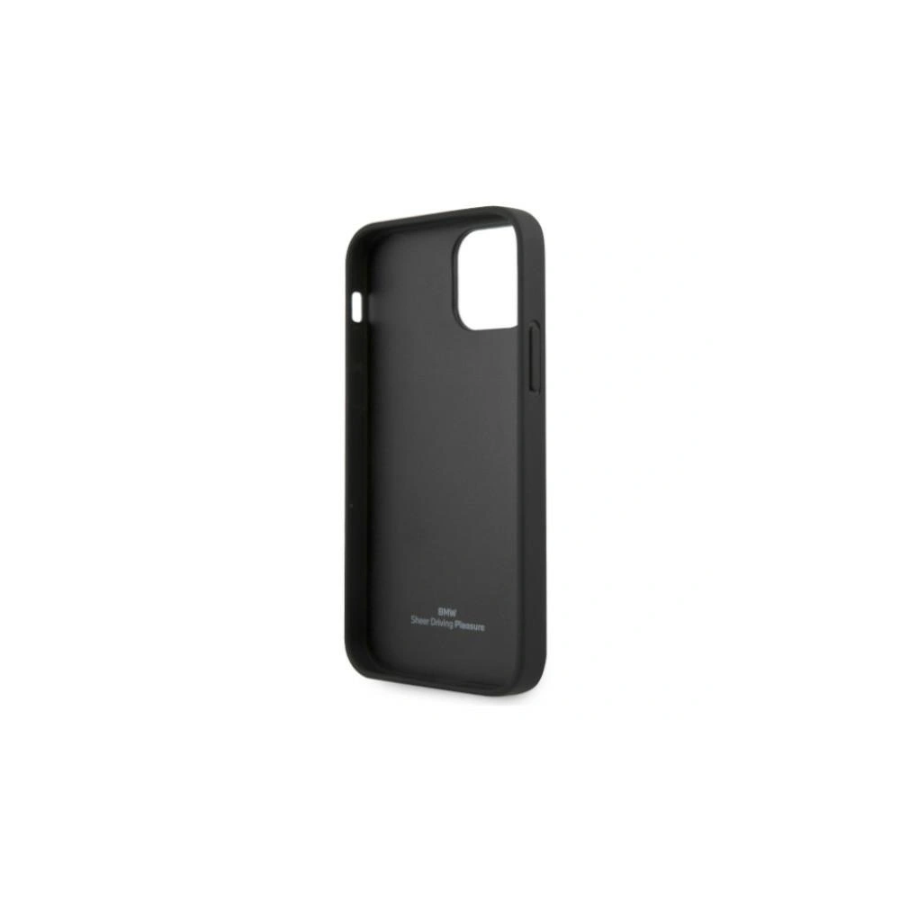 Hurtownia GSM - Etui BMW BMHCP12LRCDPK Apple iPhone 12 Pro Max czarny/black hardcase Leather Deboss - BMW049BLK - {ean13} - Hurt