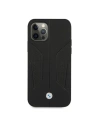 Hurtownia GSM - Etui BMW BMHCP12LRSCSK Apple iPhone 12 Pro Max czarny/black hardcase Leather Perforate Sides - BMW050BLK - {ean13} - Hurt