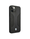 Hurtownia GSM - Etui BMW BMHCP12LRSCSK Apple iPhone 12 Pro Max czarny/black hardcase Leather Perforate Sides - BMW050BLK - {ean13} - Hurt