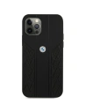 Hurtownia GSM - Etui BMW BMHCP12LRSPPK Apple iPhone 12 Pro Max černý/black hardcase Leather Curve Perforate - BMW051BLK - {ean13} - Hurt