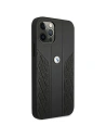 Wholesale BMW BMHCP12LRSPPK Apple iPhone 12 Pro Max black hardcase Leather Curve Perforate - BMW051BLK - {ean13} - Hurt