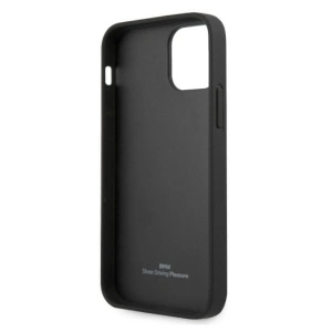 Hurtownia GSM - Etui BMW BMHCP12LRSCSK Apple iPhone 12 Pro Max černý/black hardcase Leather Perforate Sides - BMW050BLK - {ean13} - Hurt