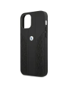 Wholesale BMW BMHCP12LRSPPK Apple iPhone 12 Pro Max black hardcase Leather Curve Perforate - BMW051BLK - {ean13} - Hurt