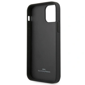 Hurtownia GSM - Etui BMW BMHCP12LRSPPK Apple iPhone 12 Pro Max černý/black hardcase Leather Curve Perforate - BMW051BLK - {ean13} - Hurt