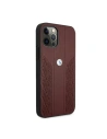 Hurtownia GSM - Etui BMW BMHCP12LRSPPR Apple iPhone 12 Pro Max czerwony/red hardcase Leather Curve Perforate - BMW052RED - {ean13} - Hurt