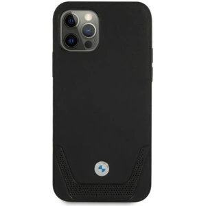 Hurtownia GSM - Etui BMW BMHCP12LRSWPK Apple iPhone 12 Pro Max černý/black hardcase Leather Perforate - BMW053BLK - {ean13} - Hurt