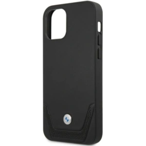 Hurtownia GSM - Etui BMW BMHCP12LRSWPK Apple iPhone 12 Pro Max černý/black hardcase Leather Perforate - BMW053BLK - {ean13} - Hurt