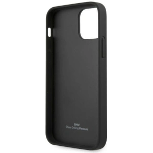 Hurtownia GSM - Etui BMW BMHCP12LRSWPK Apple iPhone 12 Pro Max černý/black hardcase Leather Perforate - BMW053BLK - {ean13} - Hurt
