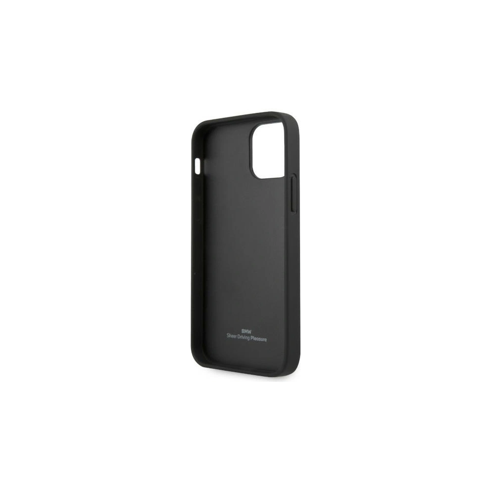 Hurtownia GSM - Etui BMW BMHCP12LRSWPK Apple iPhone 12 Pro Max černý/black hardcase Leather Perforate - BMW053BLK - {ean13} - Hurt