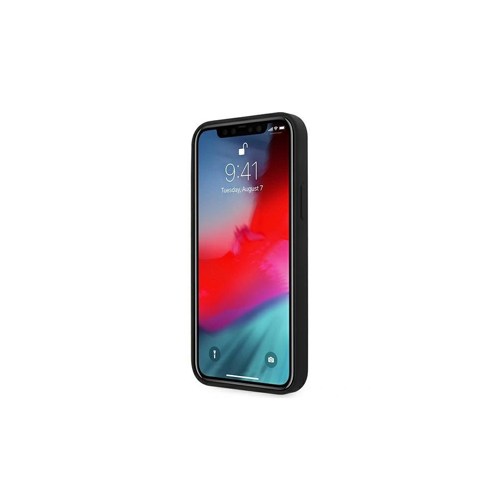 Hurtownia GSM - Etui BMW BMHCP12LSILBK Apple iPhone 12 Pro Max černý/black hardcase Silicone Signature - BMW054BLK - {ean13} - Hurt