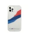 Hurtownia GSM - Etui BMW BMHCP12LSKTGT Apple iPhone 12 Pro Max průhledný tvrdý kryt Motorsport Tricolor - BMW055CL - {ean13} - Hurt