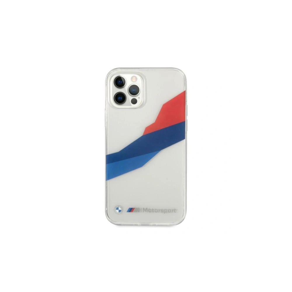 Hurtownia GSM - Etui BMW BMHCP12LSKTGT Apple iPhone 12 Pro Max transparent hardcase Motorsport Tricolor - BMW055CL - {ean13} - Hurt