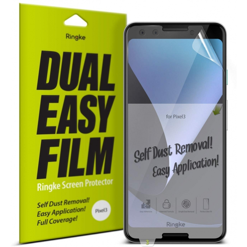 Ringke Dual Easy Full Cover Google Pixel 3 Case Friendly