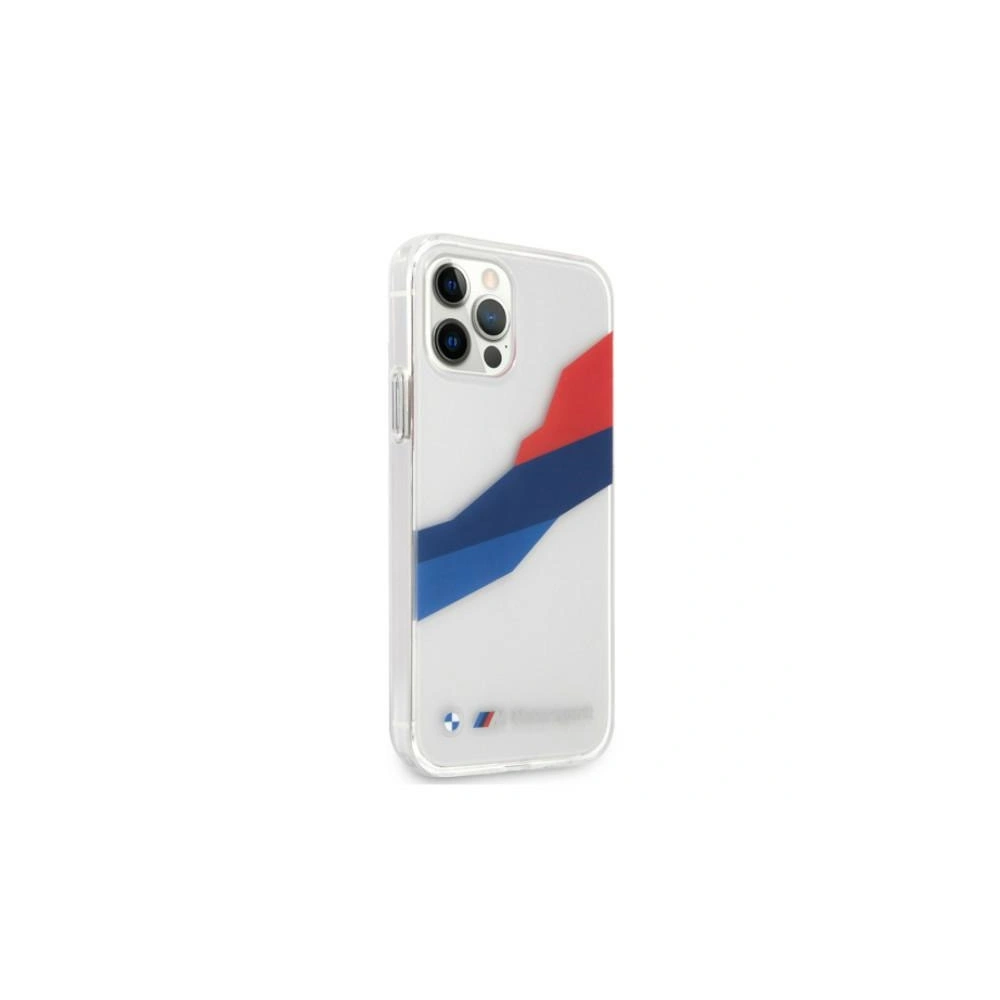 Hurtownia GSM - Etui BMW BMHCP12LSKTGT Apple iPhone 12 Pro Max transparent hardcase Motorsport Tricolor - BMW055CL - {ean13} - Hurt