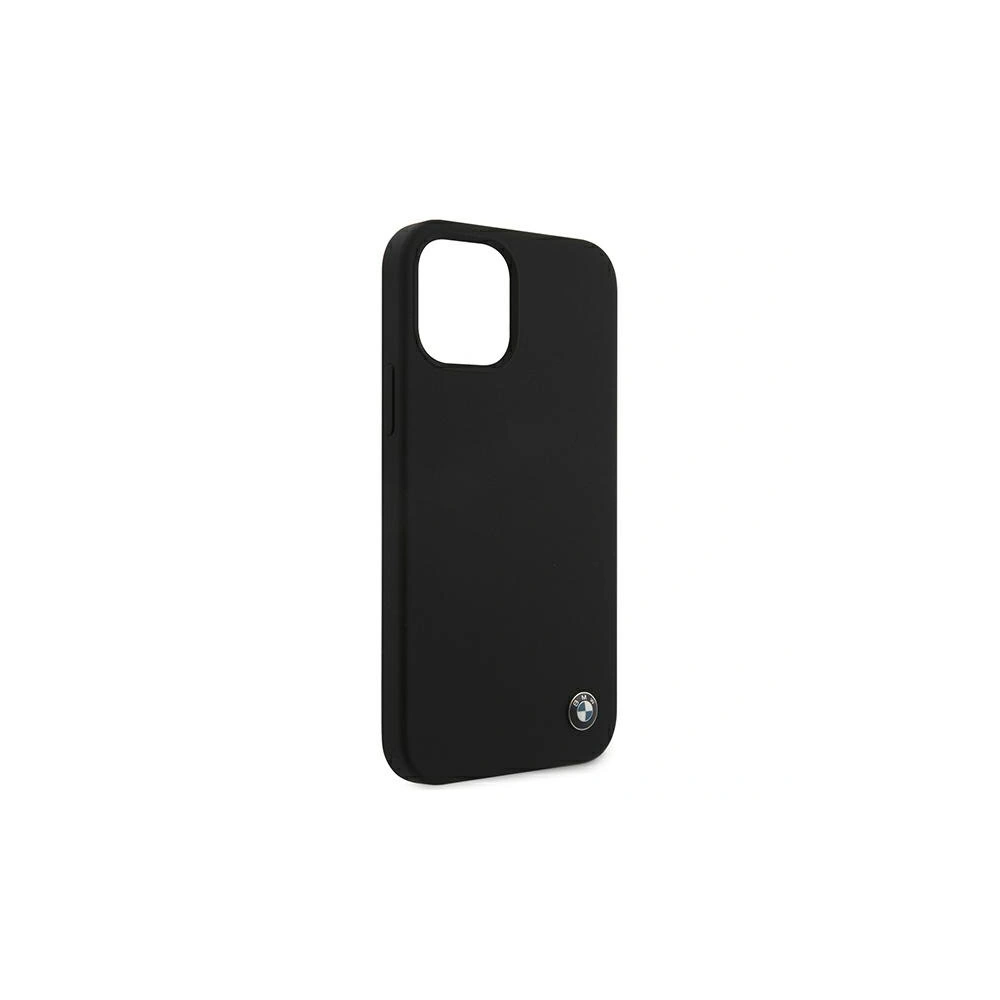 Hurtownia GSM - Etui BMW BMHCP12LSILBK Apple iPhone 12 Pro Max černý/black hardcase Silicone Signature - BMW054BLK - {ean13} - Hurt