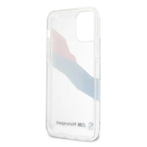 Hurtownia GSM - Etui BMW BMHCP12LSKTGT Apple iPhone 12 Pro Max průhledný tvrdý kryt Motorsport Tricolor - BMW055CL - {ean13} - Hurt