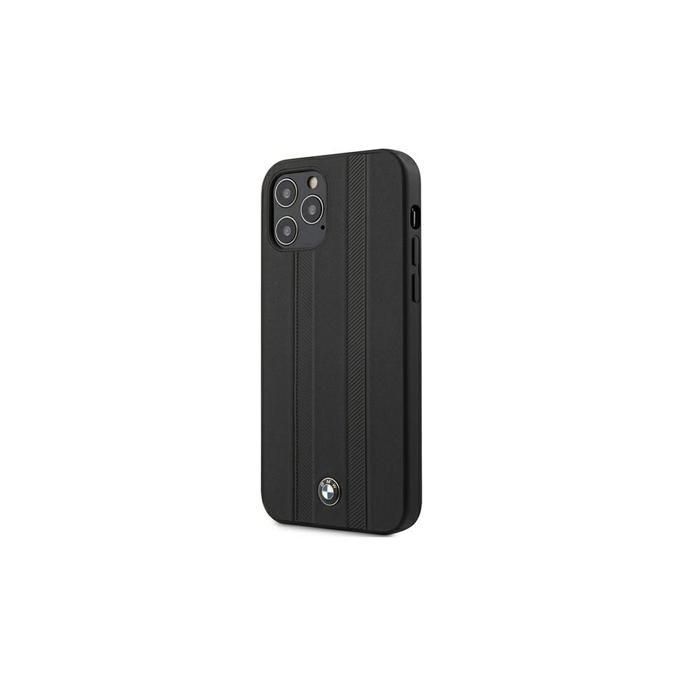 Hurtownia GSM - Case BMW BMHCP12LTTBK Apple iPhone 12 Pro Max schwarz/schwarz hardcase Signature Tire Marks - BMW060BLK - {ean13} - Hurt