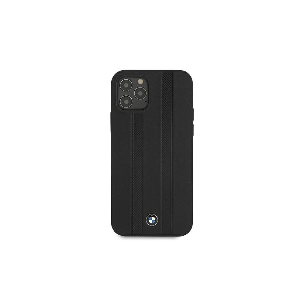 Hurtownia GSM - Case BMW BMHCP12LTTBK Apple iPhone 12 Pro Max schwarz/schwarz hardcase Signature Tire Marks - BMW060BLK - {ean13} - Hurt