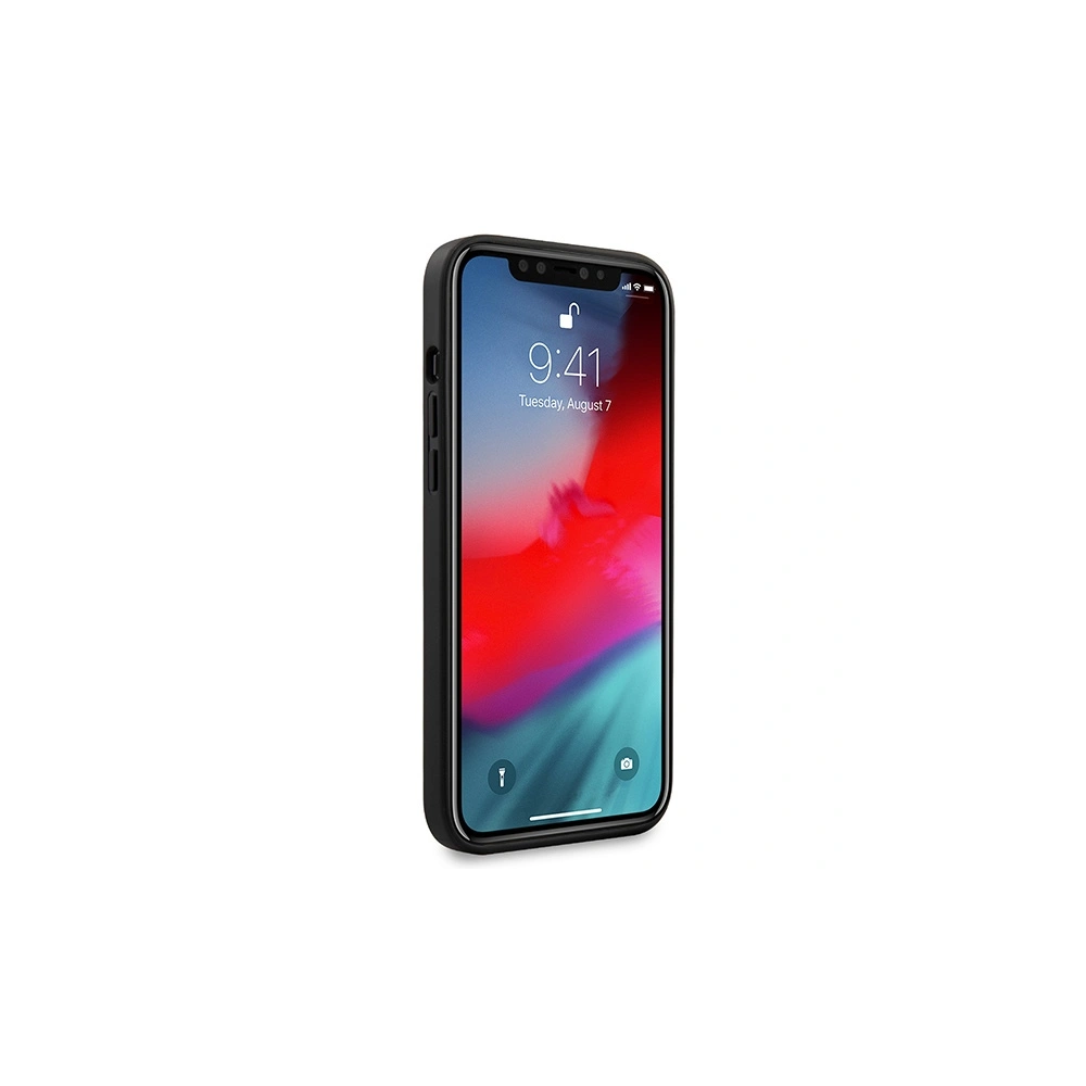 Wholesale BMW BMHCP12LTRTBK Apple iPhone 12 Pro Max black hardcase M Collection Triangles - BMW059BLK - {ean13} - Hurt