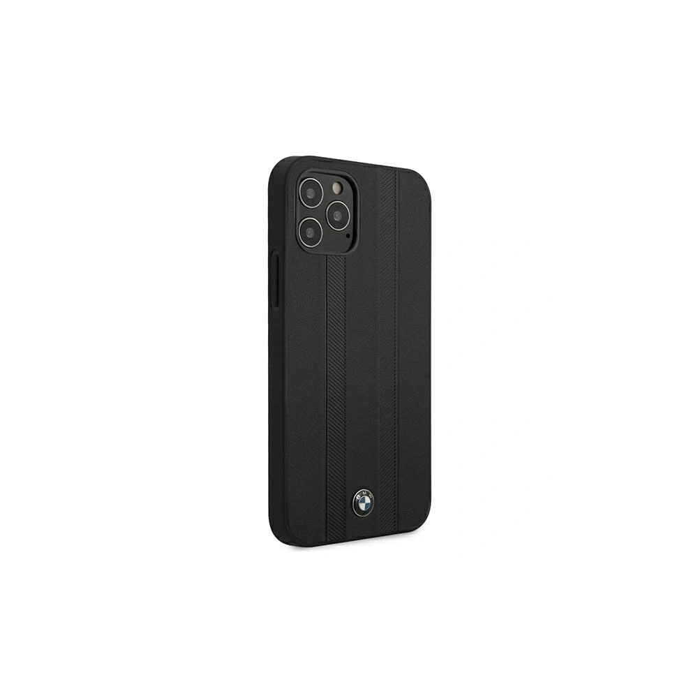 Hurtownia GSM - Etui BMW BMHCP12LTTBK Apple iPhone 12 Pro Max černý/black hardcase Signature Tire Marks - BMW060BLK - {ean13} - Hurt