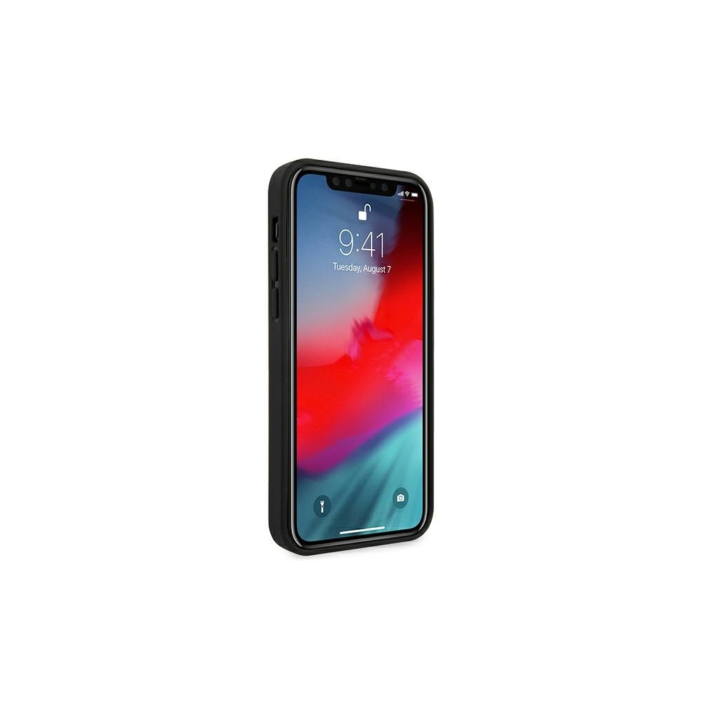 Wholesale BMW BMHCP12LTTBK Apple iPhone 12 Pro Max black hardcase Signature Tire Marks - BMW060BLK - {ean13} - Hurt