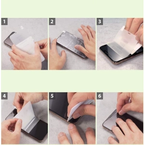Folia Ringke Dual Easy Full Cover Google Pixel 3 Case Friendly