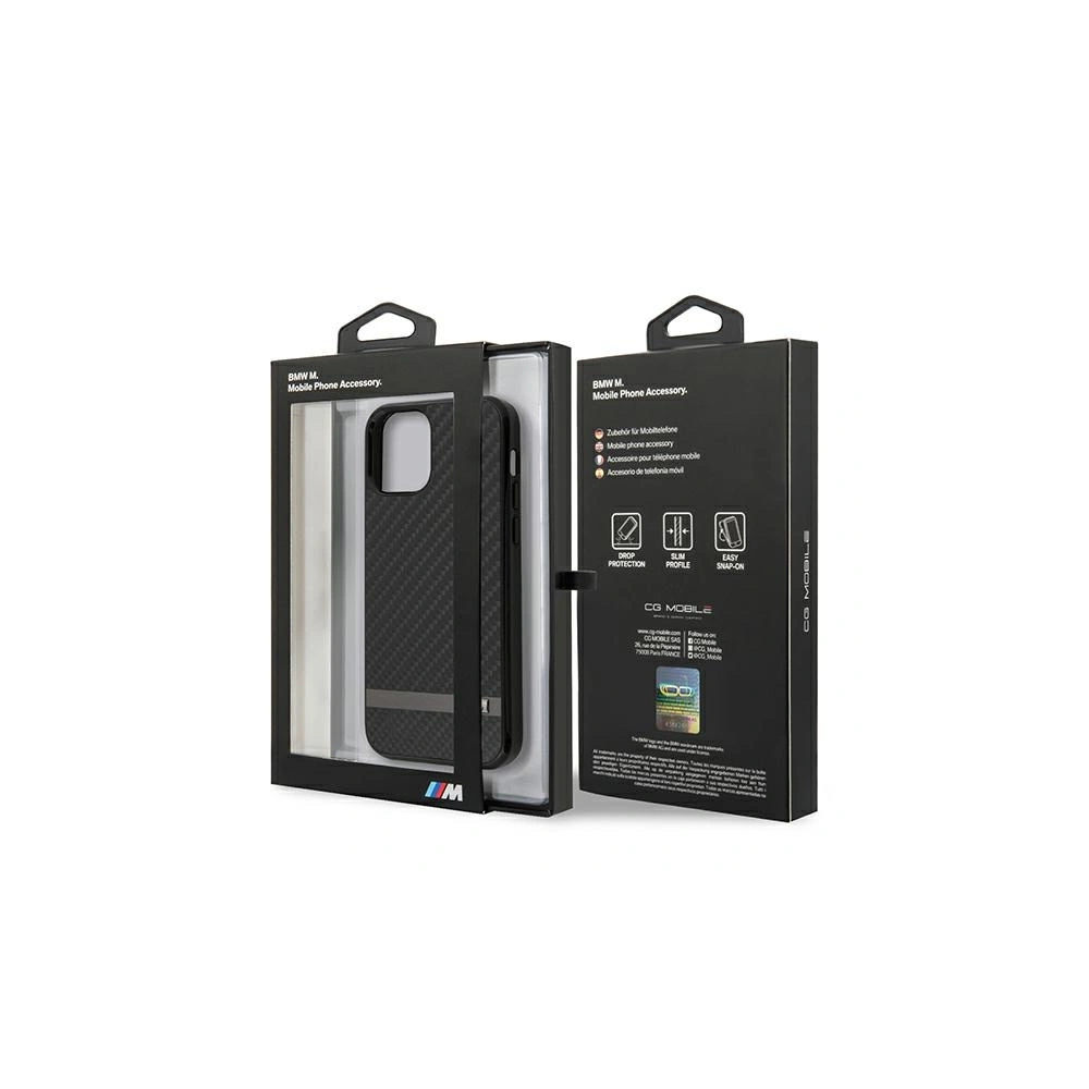 Hurtownia GSM - Etui BMW BMHCP12MASCFBK Apple iPhone 12/12 Pro černý/black hardcase M Collection Carbon - BMW061BLK - {ean13} - Hurt